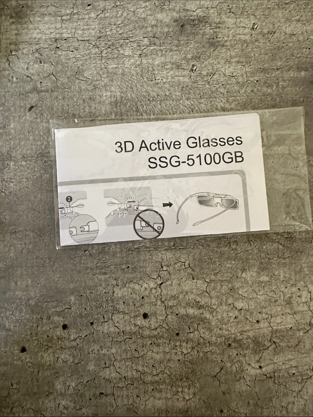 Samsung Black 3D Glasses Pack (x4) Model SSG-5100GB